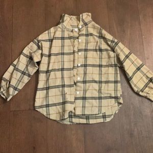 Plaid Button up shirt